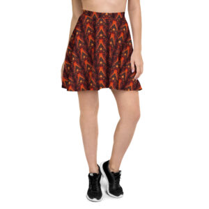 Geometric Fire Skirt