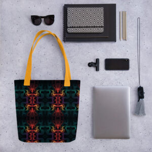 Darkness Bloom Tote bag