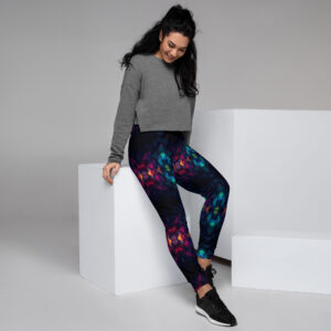 Dark Geometric Women's Joggers