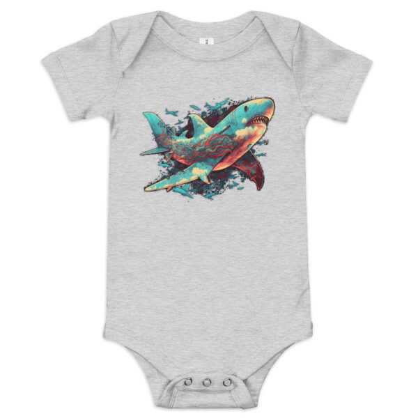 AirShark Baby short sleeve one piece - Image 4