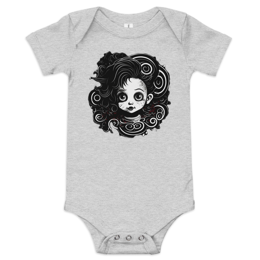 Creeptastic Doll Baby short sleeve one piece - Image 3