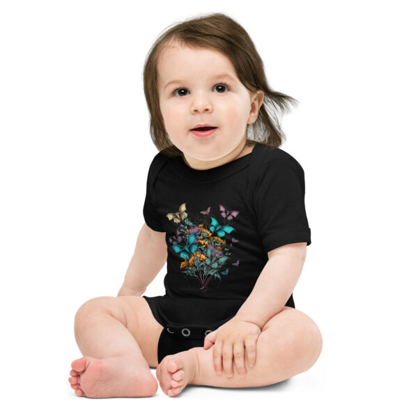 Bouquet of Bats Baby short sleeve one piece
