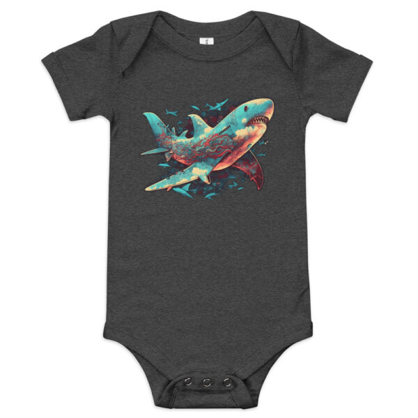 AirShark Baby short sleeve one piece - Image 2