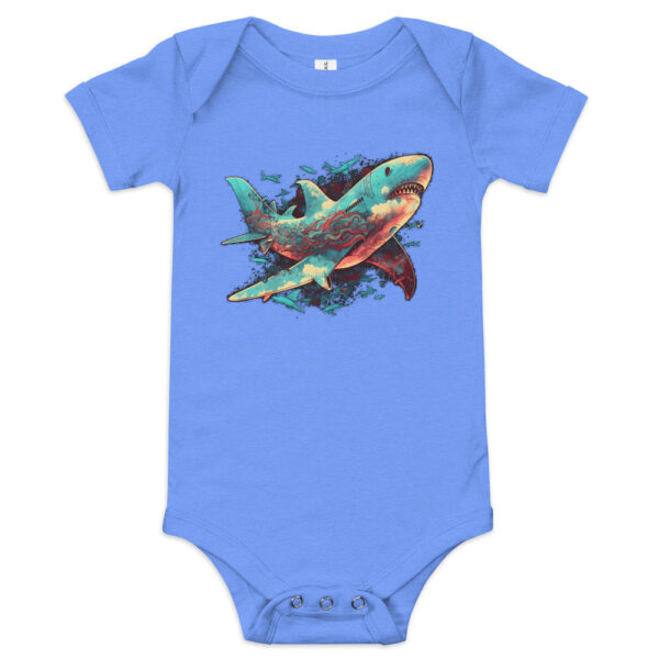 AirShark Baby short sleeve one piece - Image 3