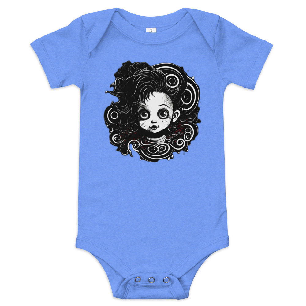 Creeptastic Doll Baby short sleeve one piece - Image 2