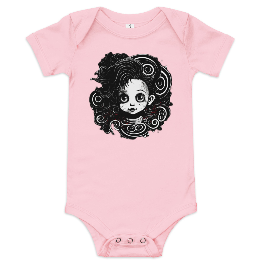 Creeptastic Doll Baby short sleeve one piece - Image 4