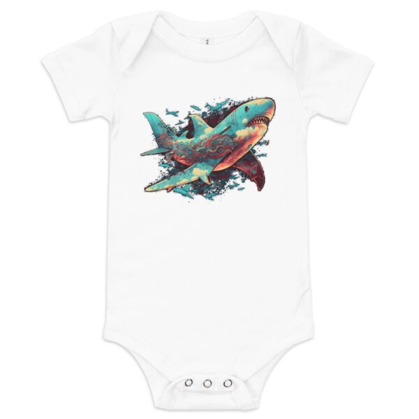 AirShark Baby short sleeve one piece - Image 7
