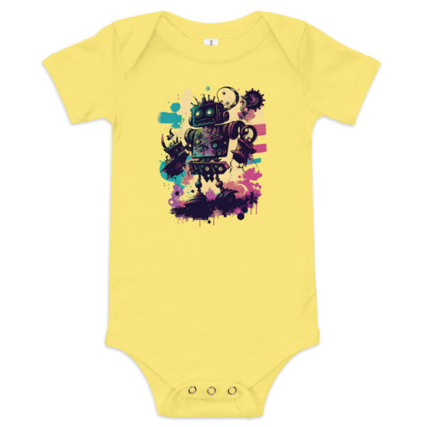 Angry Bot Baby short sleeve one piece - Image 5