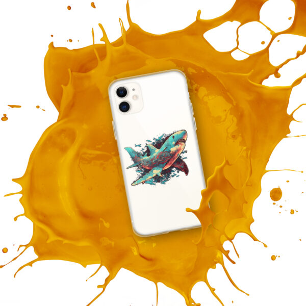 Air Shark Clear Case for iPhone® - Image 6