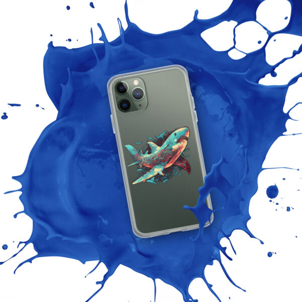 Air Shark Clear Case for iPhone® - Image 8
