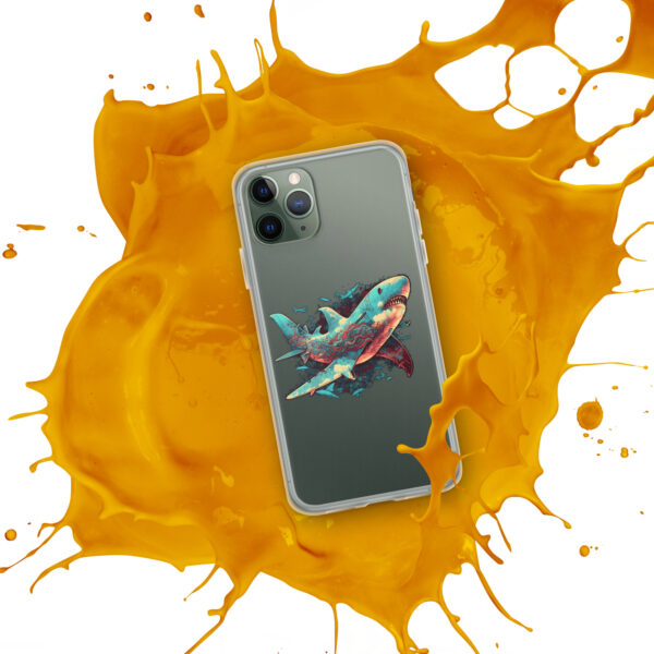 Air Shark Clear Case for iPhone® - Image 9