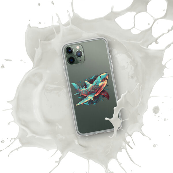 Air Shark Clear Case for iPhone® - Image 7