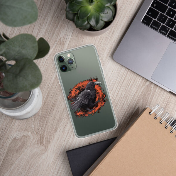 Augured Raven Clear Case for iPhone® - Image 10