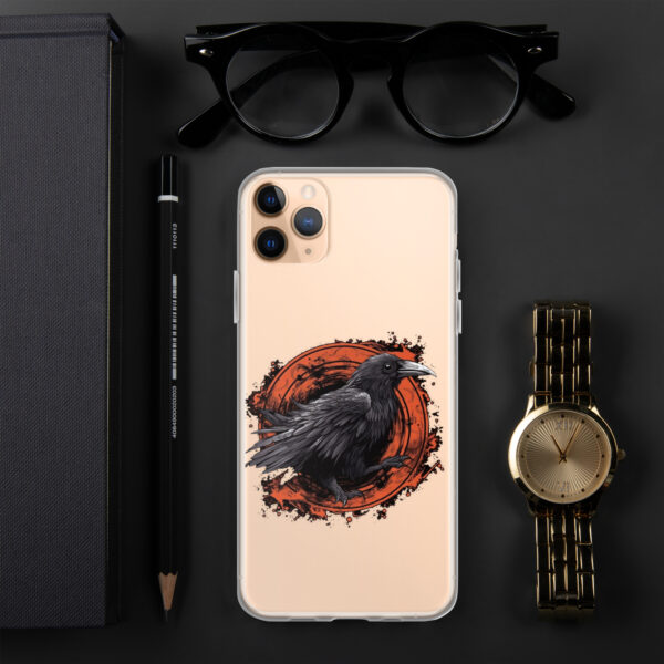 Augured Raven Clear Case for iPhone® - Image 11