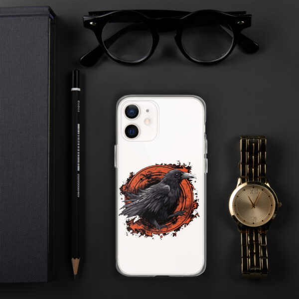 Augured Raven Clear Case for iPhone® - Image 14