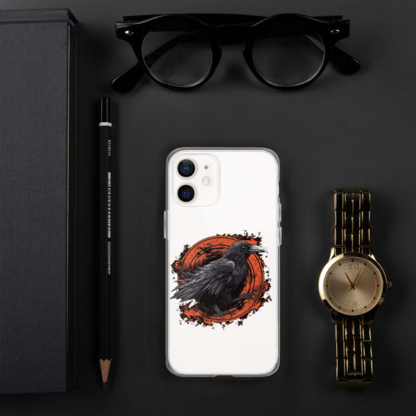 Augured Raven Clear Case for iPhone® - Image 17