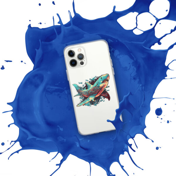 Air Shark Clear Case for iPhone® - Image 20
