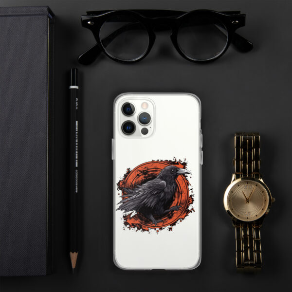 Augured Raven Clear Case for iPhone® - Image 20