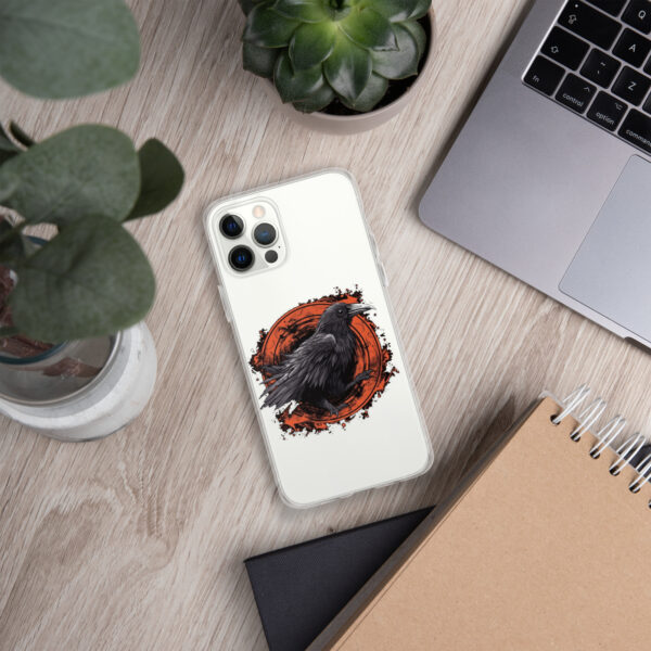 Augured Raven Clear Case for iPhone® - Image 22