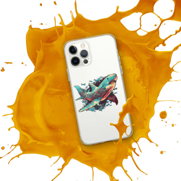 Air Shark Clear Case for iPhone® - Image 24