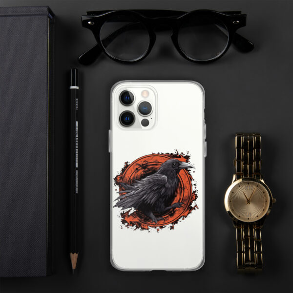 Augured Raven Clear Case for iPhone® - Image 23