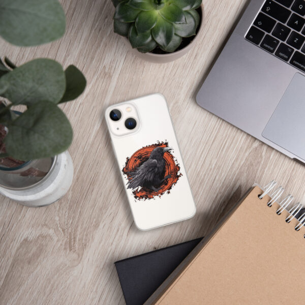Augured Raven Clear Case for iPhone® - Image 42