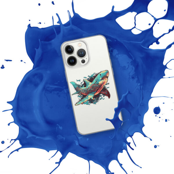 Air Shark Clear Case for iPhone® - Image 47