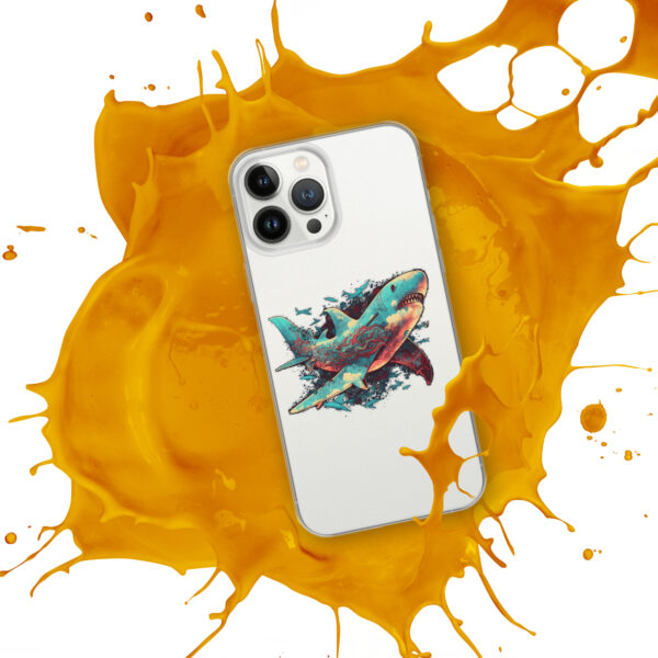 Air Shark Clear Case for iPhone® - Image 45