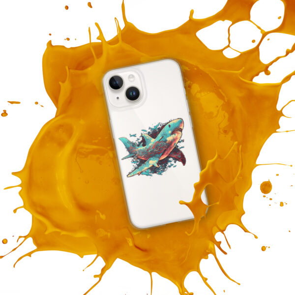 Air Shark Clear Case for iPhone® - Image 3