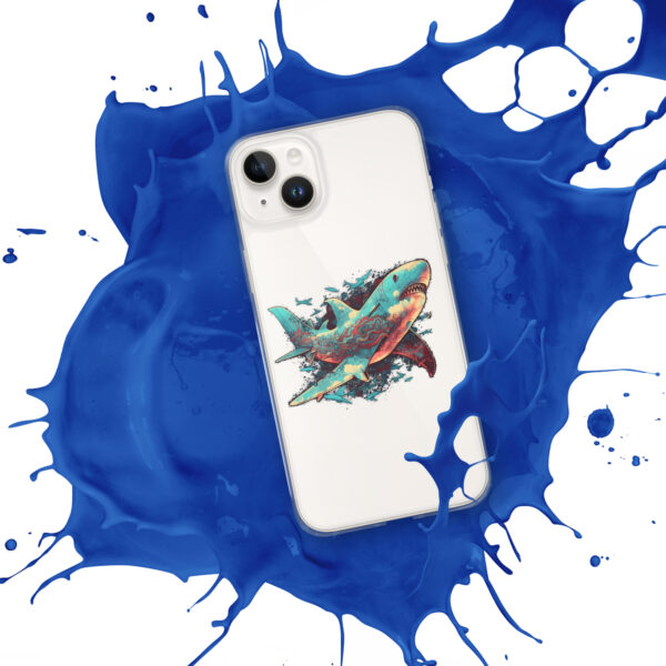 Air Shark Clear Case for iPhone® - Image 26