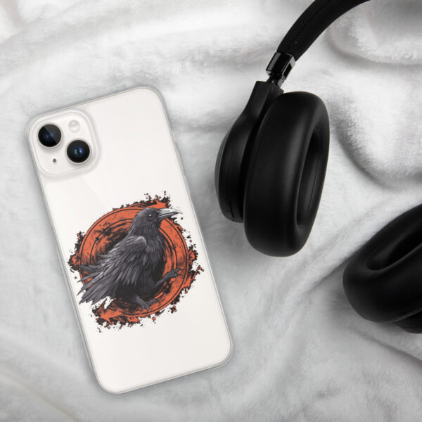 Augured Raven Clear Case for iPhone® - Image 27
