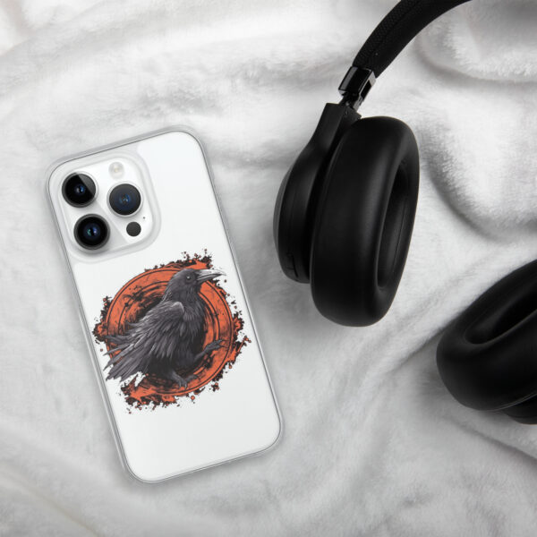 Augured Raven Clear Case for iPhone® - Image 30