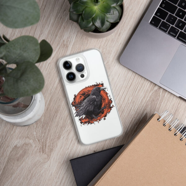 Augured Raven Clear Case for iPhone® - Image 31