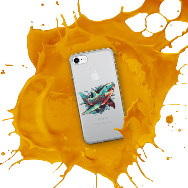 Air Shark Clear Case for iPhone® - Image 39