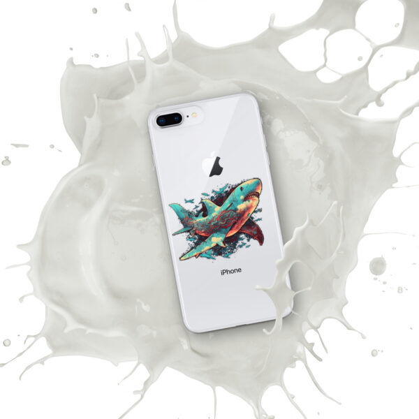 Air Shark Clear Case for iPhone® - Image 34