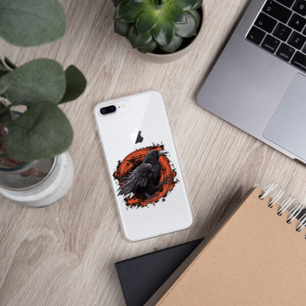 Augured Raven Clear Case for iPhone® - Image 36