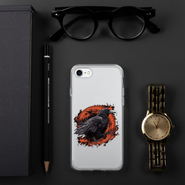 Augured Raven Clear Case for iPhone® - Image 52
