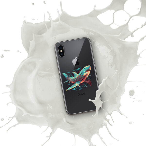 Air Shark Clear Case for iPhone® - Image 55