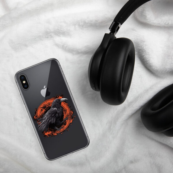 Augured Raven Clear Case for iPhone® - Image 56