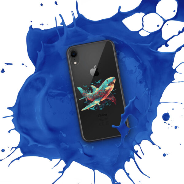 Air Shark Clear Case for iPhone® - Image 59