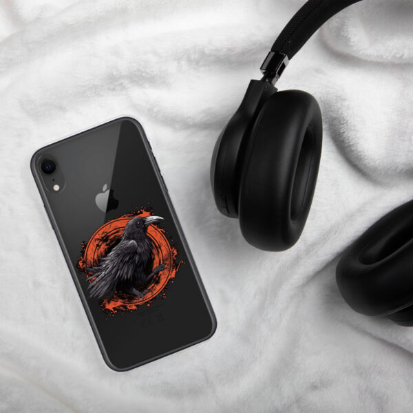 Augured Raven Clear Case for iPhone® - Image 59