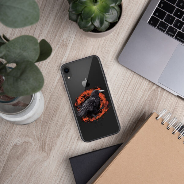 Augured Raven Clear Case for iPhone® - Image 60