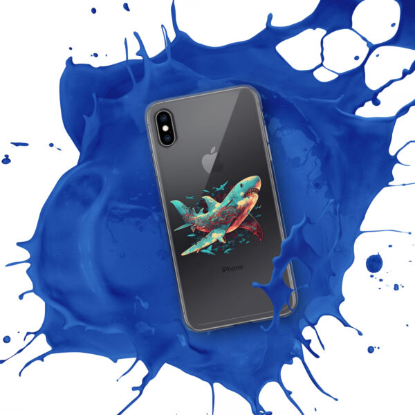 Air Shark Clear Case for iPhone® - Image 62