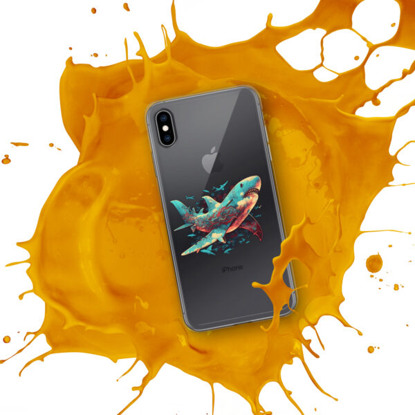Air Shark Clear Case for iPhone® - Image 63