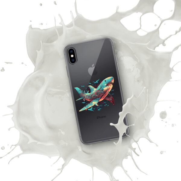 Air Shark Clear Case for iPhone® - Image 61