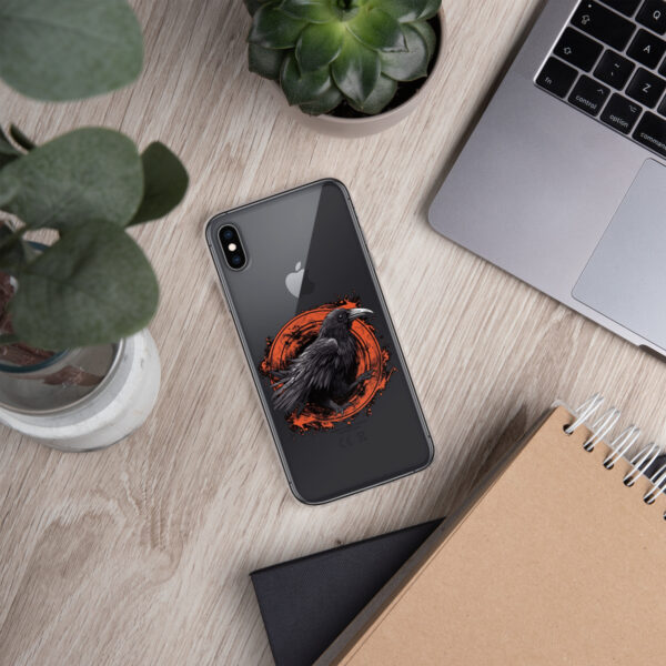 Augured Raven Clear Case for iPhone® - Image 63