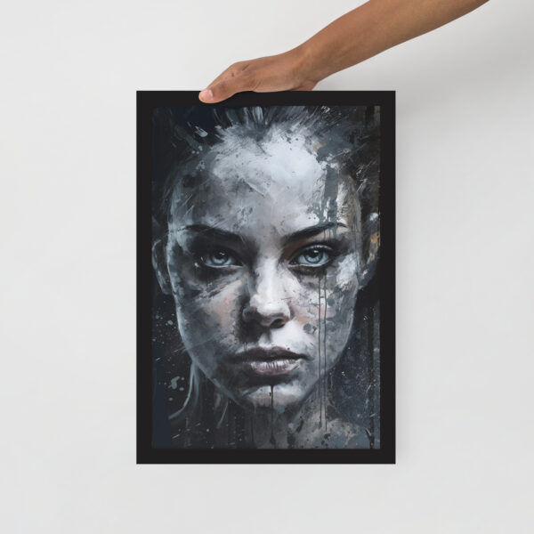 Cybernetic Glare Framed Art - Image 2