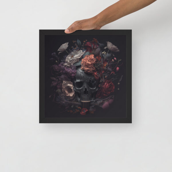 Grim Guitar Framed Art - Image 4