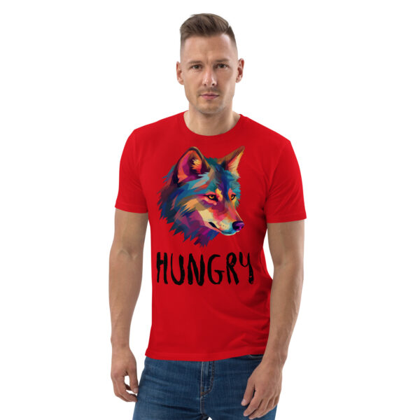 Ravenous Wolf Unisex organic cotton t-shirt - Image 3
