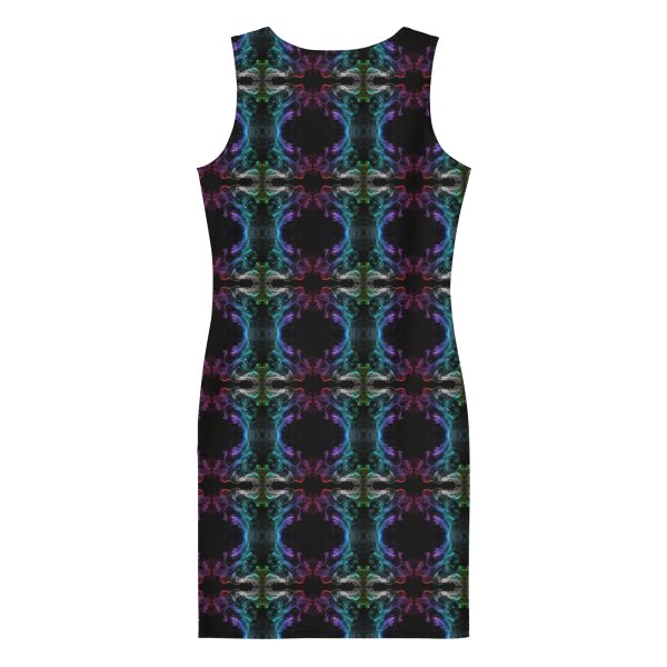 Gothic Smoke Sublimation Cut & Sew Dress